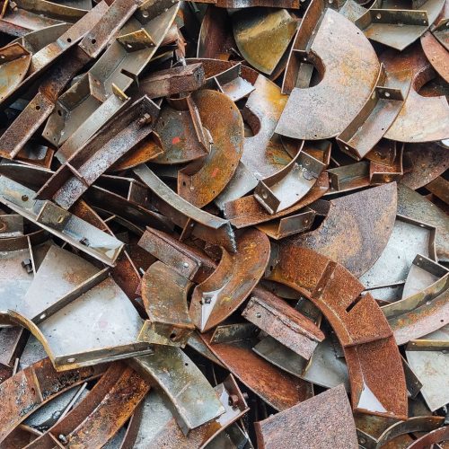 Iron and steel scrap alvan metal